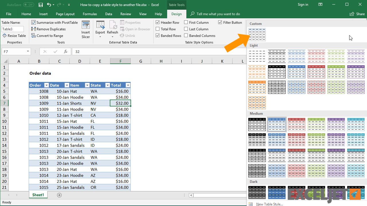 How To Copy A Table Format To Another Table In Word